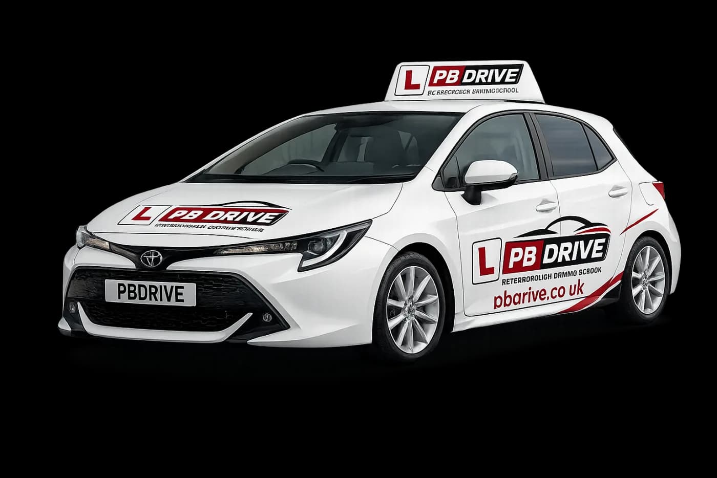 PB Drive driving school car